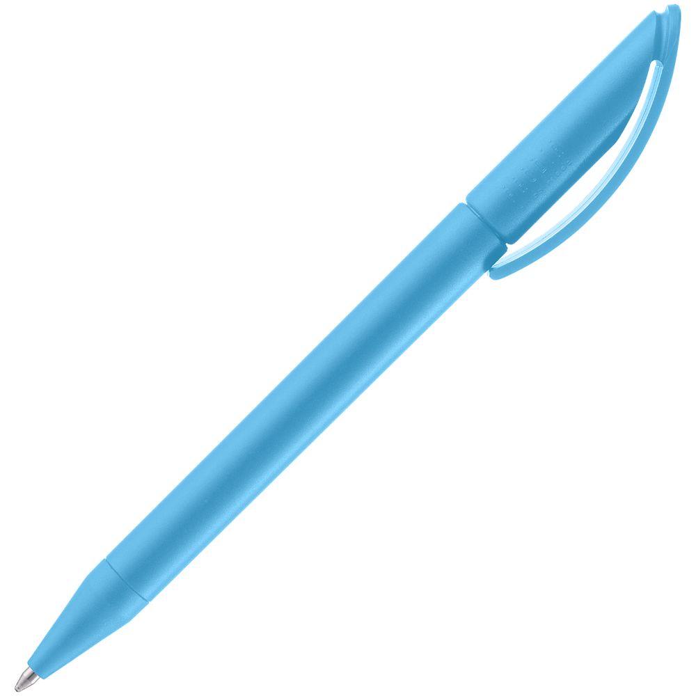 Ручка шариковая Prodir DS3 TMM, голубая матовая