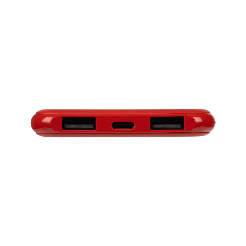Aккумулятор Uniscend Half Day Type-C 5000 мAч, красный