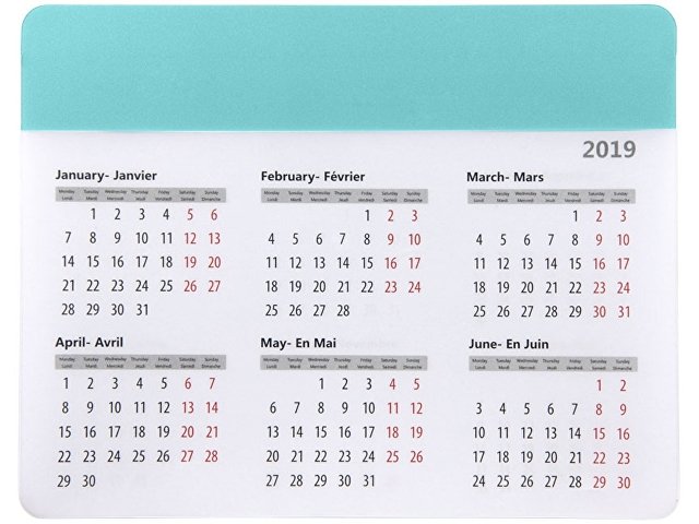 Коврик для мыши «Chart» с календарем