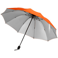 Зонт-наоборот складной Stardome, оранжевый