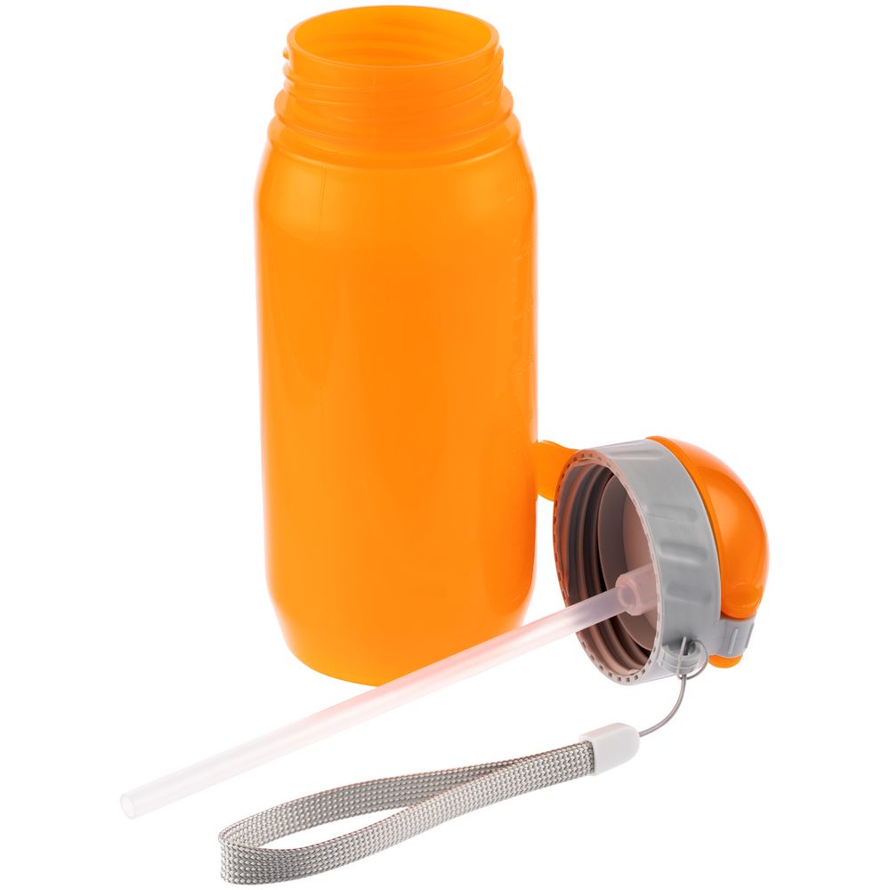 Бутылка для воды Aquarius, непрозрачная, оранжевая
