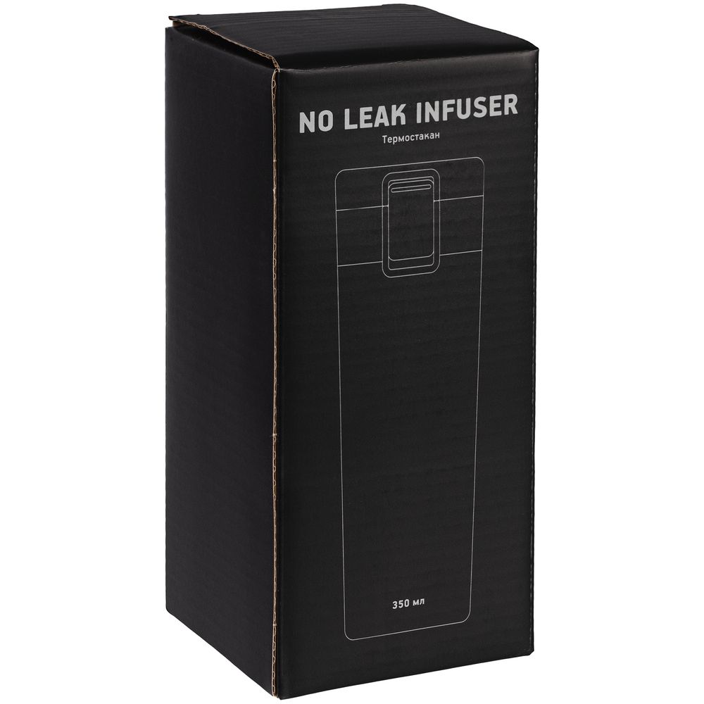 Термостакан No Leak Infuser, черный