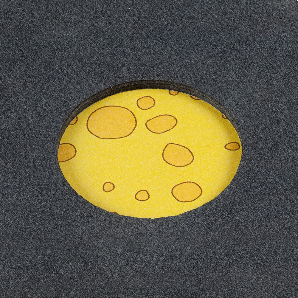 Ежедневник «Мышки на Луне», датированный, серый