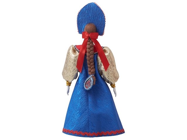 Подарочный набор: кукла фарфоровая, мёд с миксом из орехов