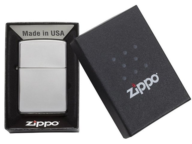 Зажигалка ZIPPO Classic с покрытием High Polish Chrome
