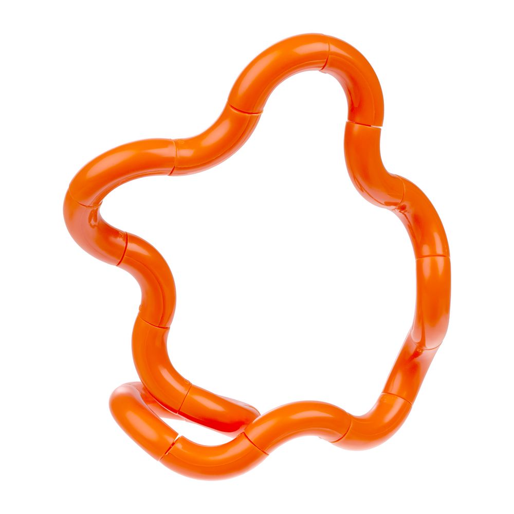 Антистресс «Змейка», оранжевый