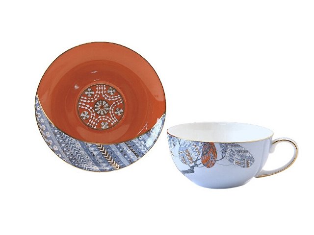 Набор чашка и блюдце «TEA SET TRO»