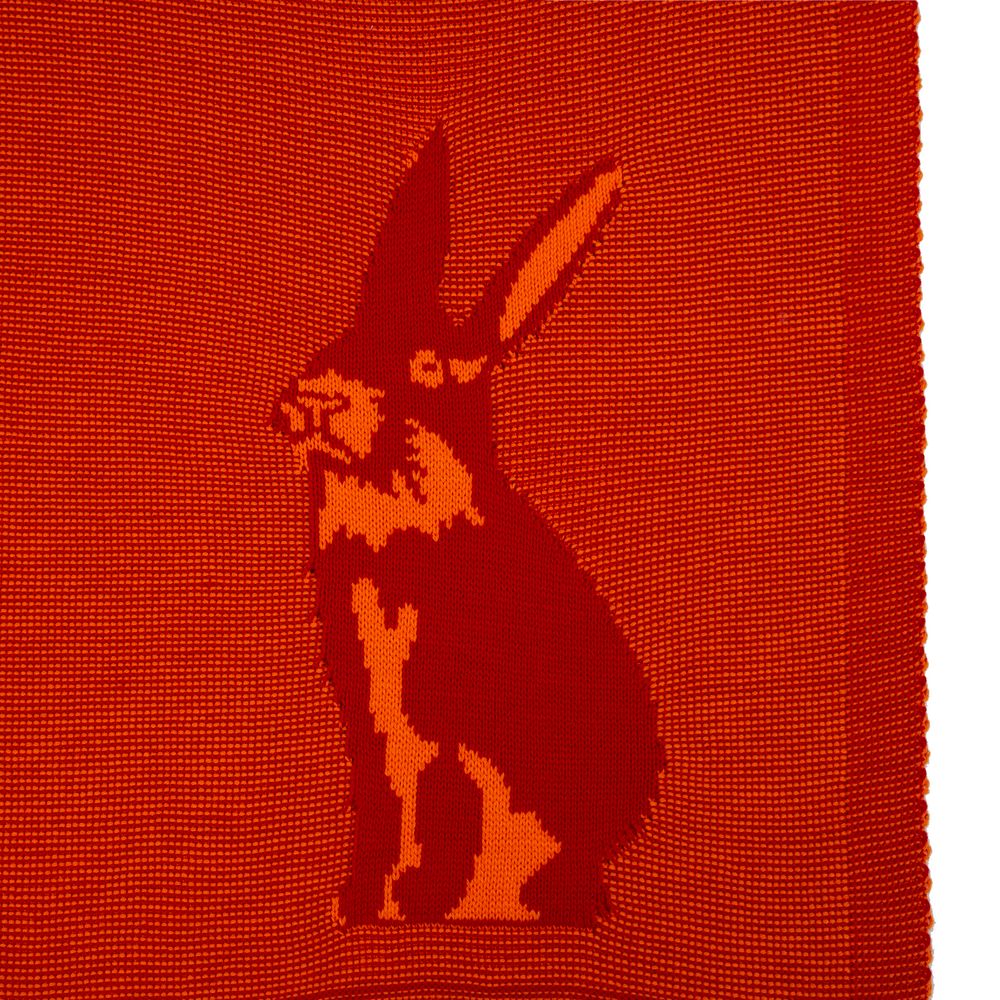 Плед «Stereo Bunny», красный