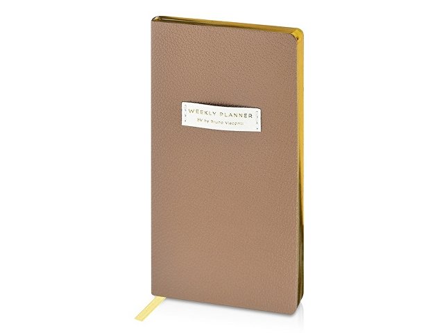 Еженедельник недатированный А6 «Total beige»