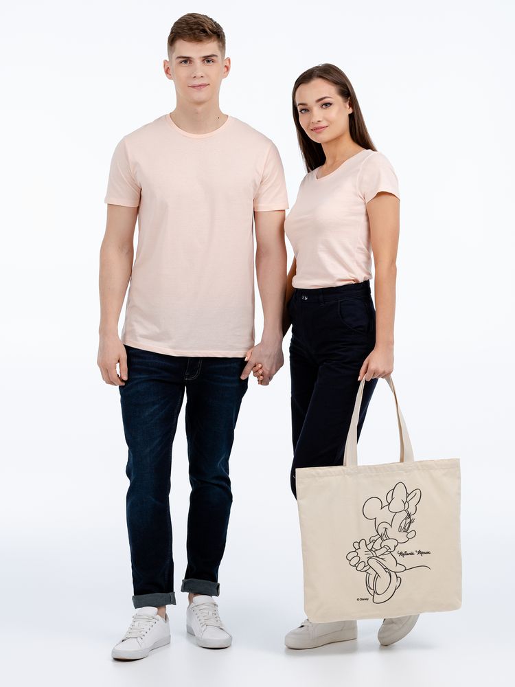 Холщовая сумка «Минни Маус. Lovely», неокрашенная