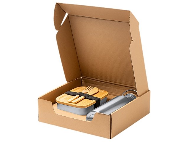 Набор с ланч-боксом и бутылкой «БАГНЕР»