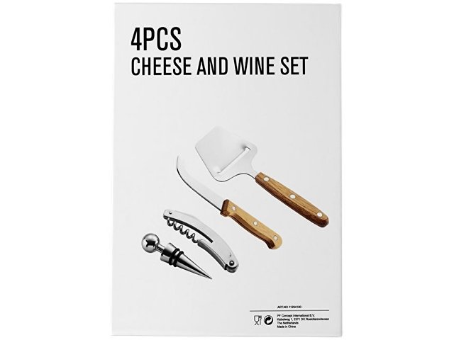 Подарочный набор для сыра и вина «Nantes» 4 предмета