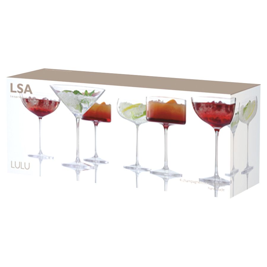 Набор бокалов для шампанского LuLu Saucer