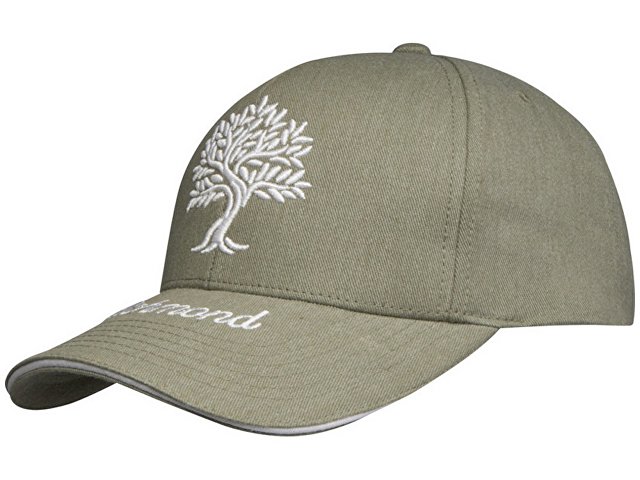 Коробка с образцами бейсболок из переработанных материалов