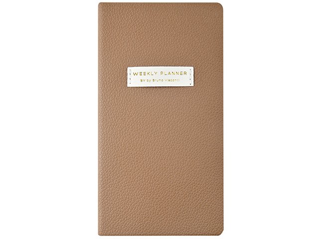 Еженедельник недатированный А6 «Total beige»