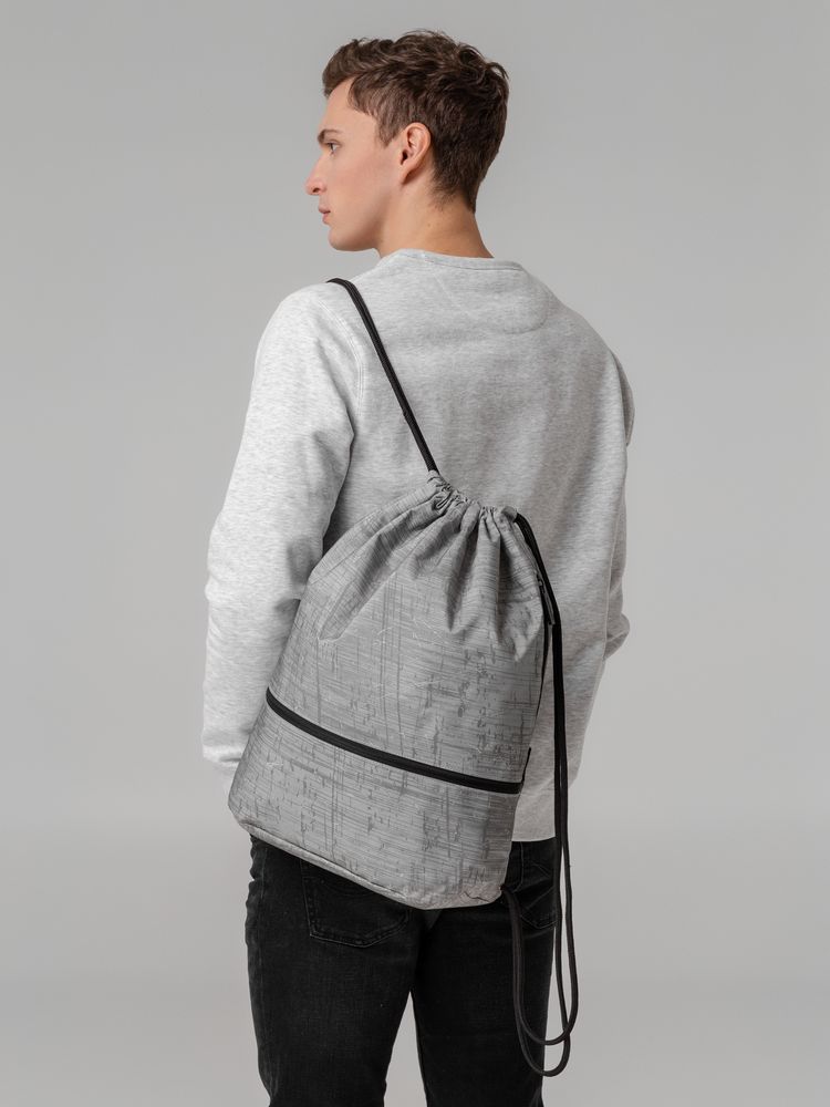 Рюкзак-мешок с карманом Hard Work
