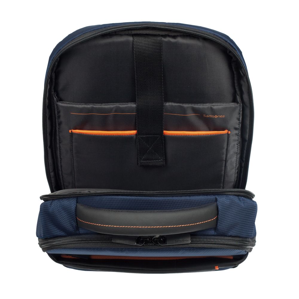 Рюкзак для ноутбука Qibyte Laptop Backpack, синий с черными вставками