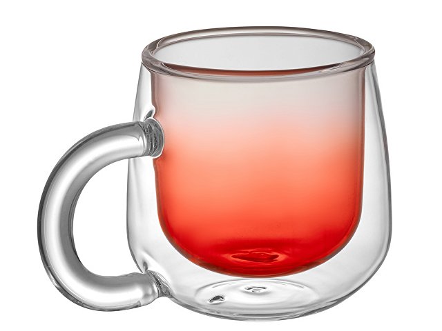 Кружка с двойными стенками и градиентом «Fog»