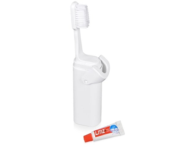 Складная зубная щетка с пастой «Clean Box»