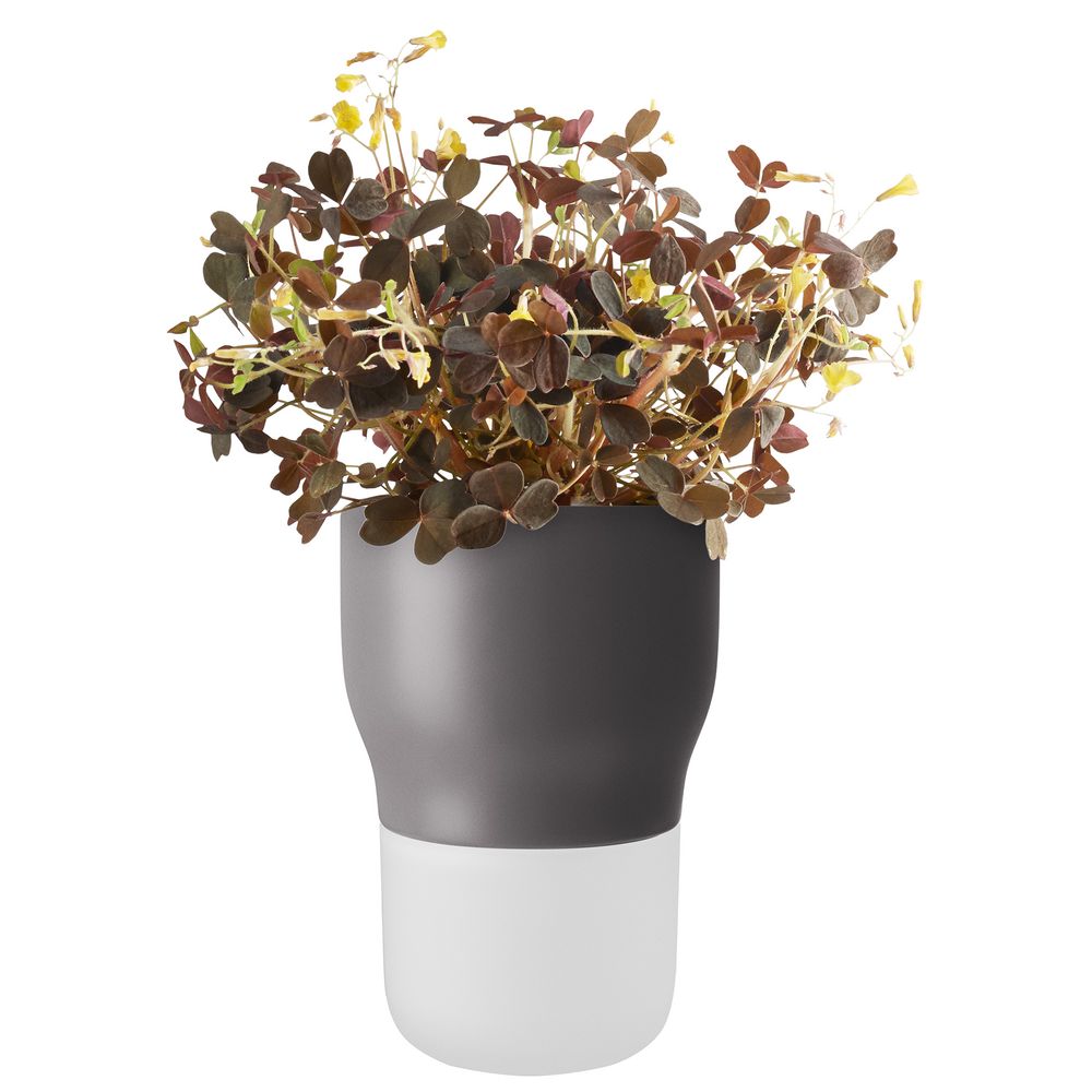 Горшок для растений Flowerpot, малый, серый