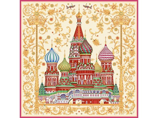 Платок «Собор Василия Блаженного»
