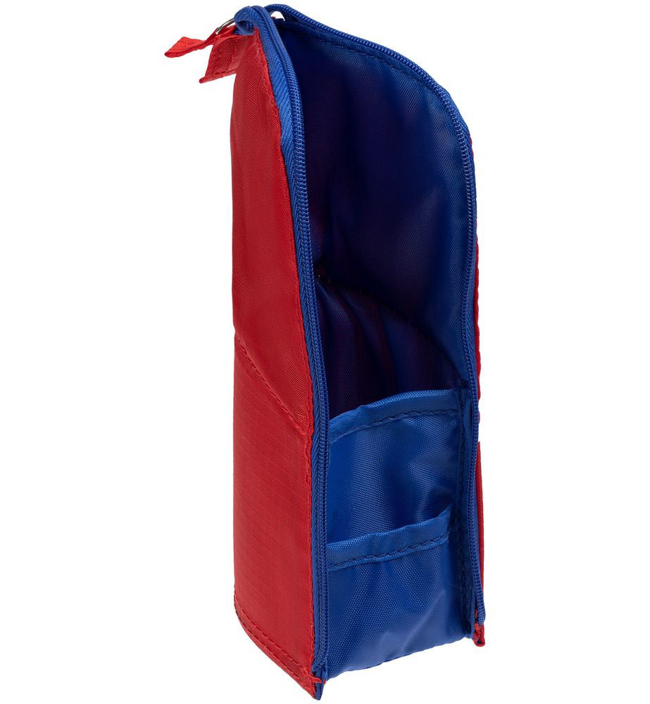 Пенал-подставка Standpoint, красный с синим