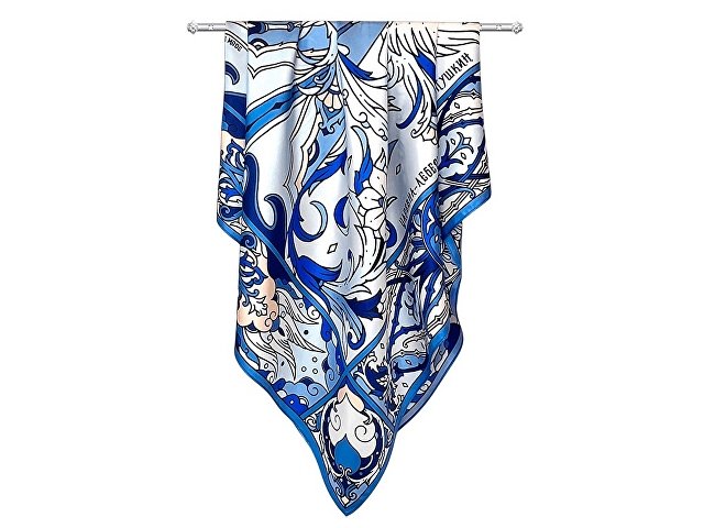 Платок «Царевна-Лебедь» 100% шелк