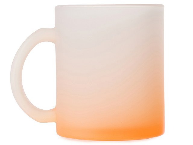 Стеклянная матовая кружка с градиентом для сублимации «Омбре»