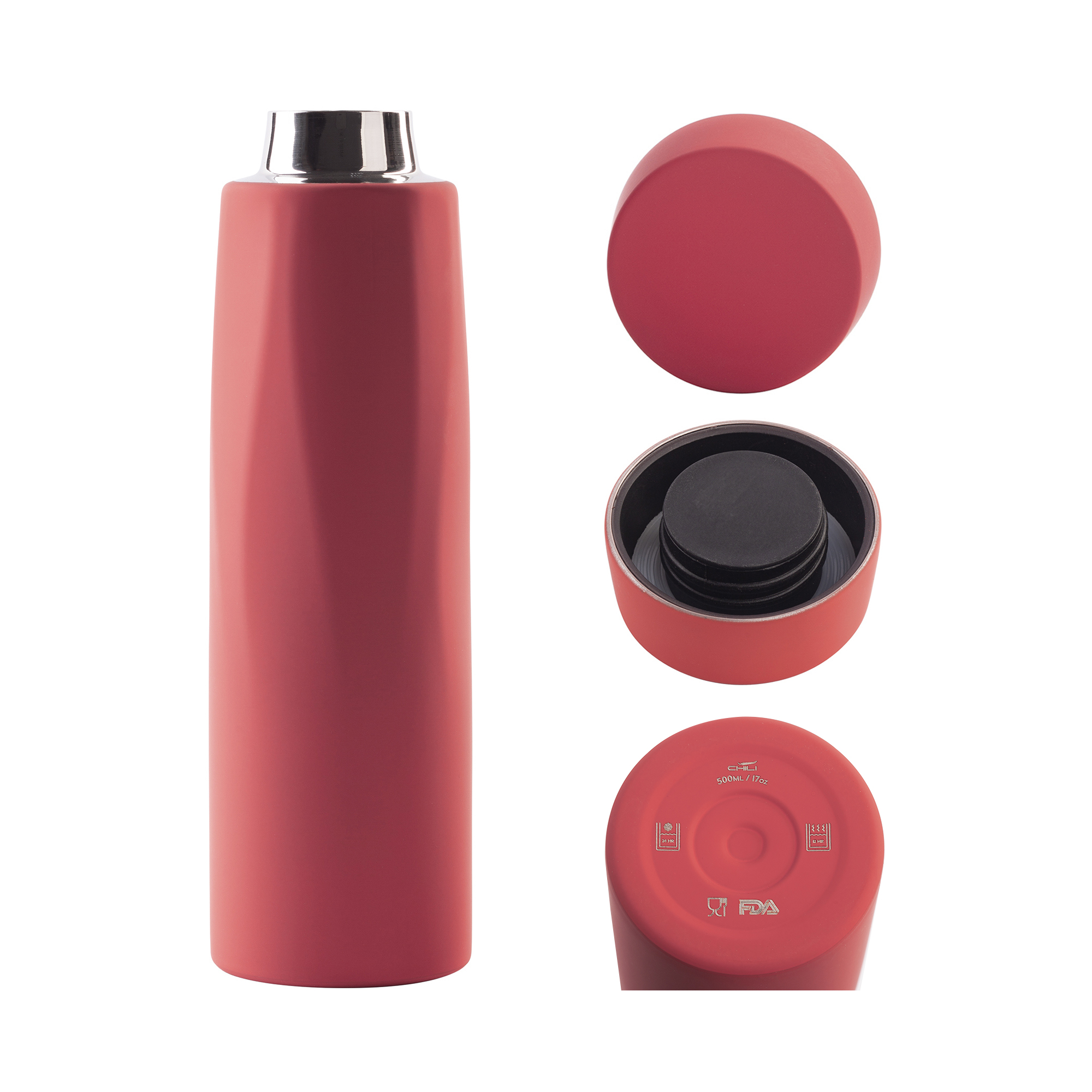 Термос "Calypso", покрытие soft touch, 500 мл