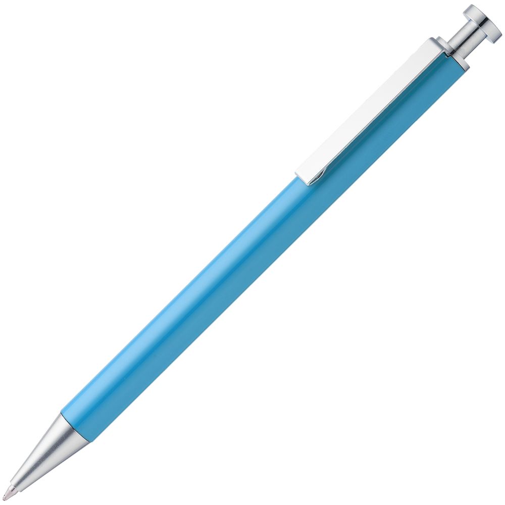 Ежедневник Magnet с ручкой, серый с голубым