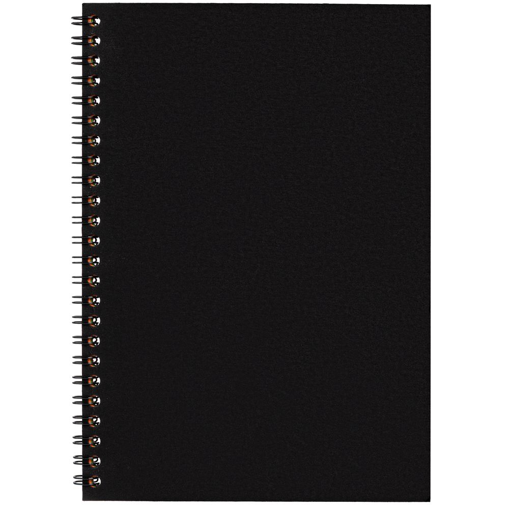 Блокнот Sideways Notes, черный