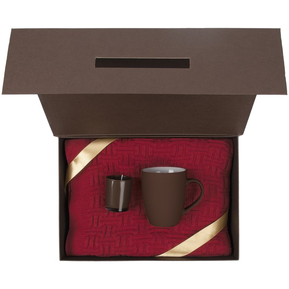 Набор «Домашний уют», бордовый