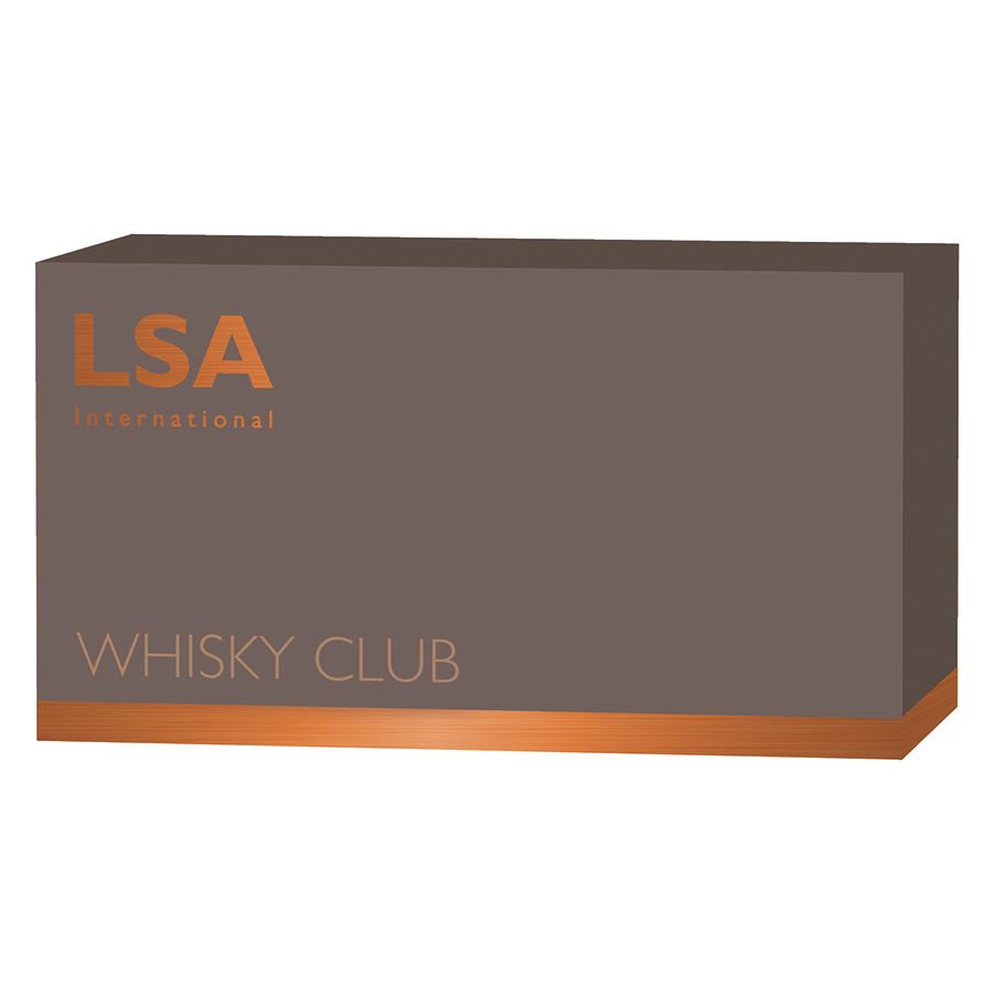 Набор бокалов Whisky Club, коричневый