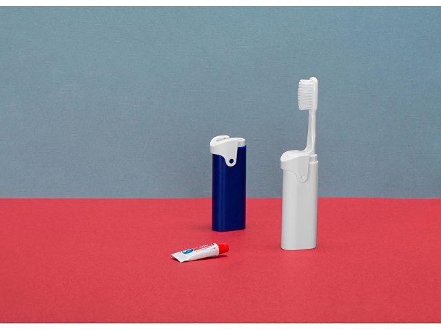 Складная зубная щетка с пастой «Clean Box»