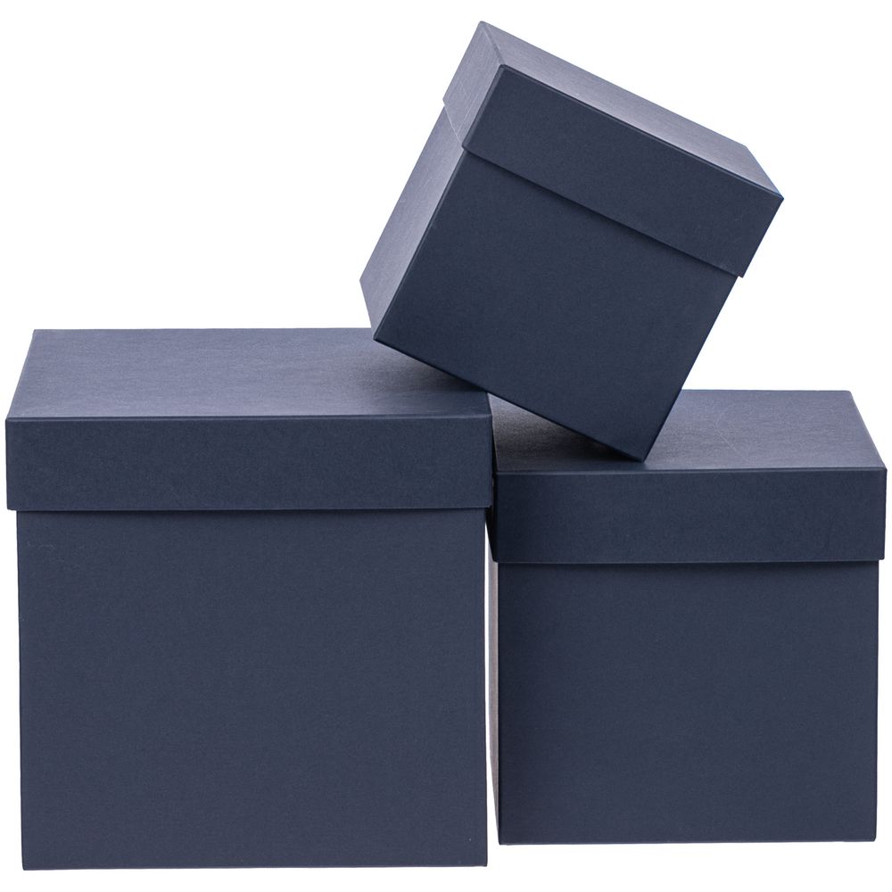 Коробка Cube M, синяя
