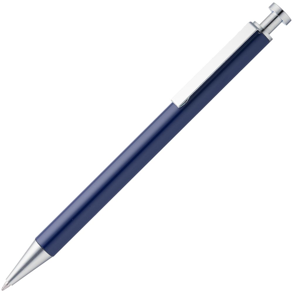 Ежедневник Magnet с ручкой, серый с синим