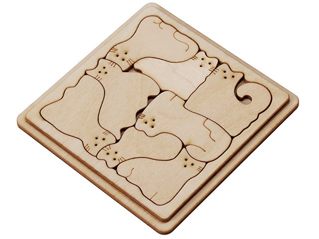 Деревянная головоломка «Catgram»