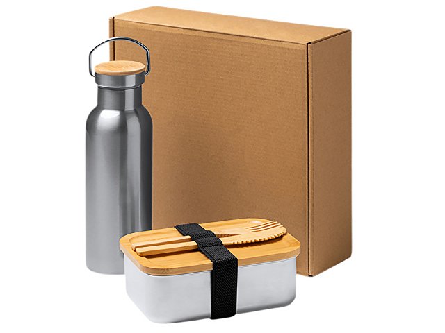Набор с ланч-боксом и бутылкой «БАГНЕР»