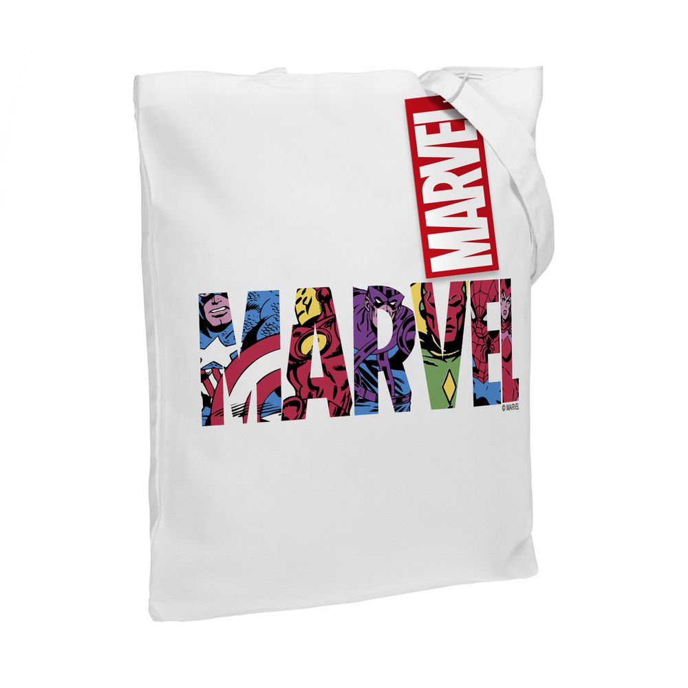 Холщовая сумка Marvel Avengers, белая