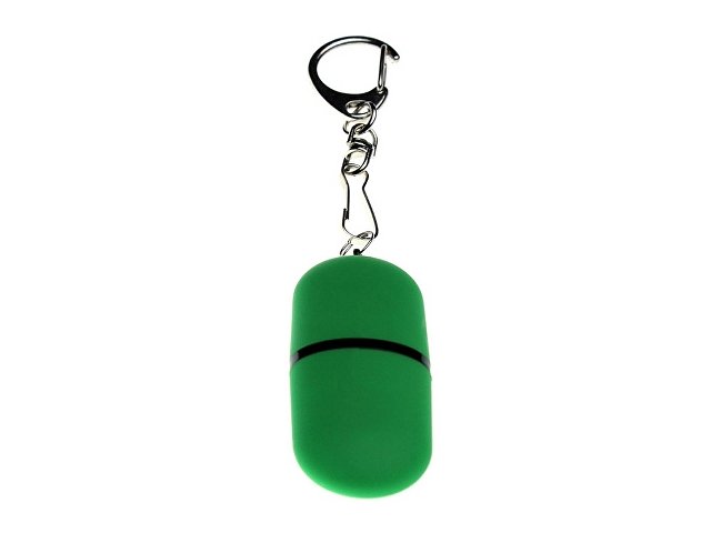 USB 2.0- флешка «Goutte Soft-touch» на 512 Мбайт каплевидной формы