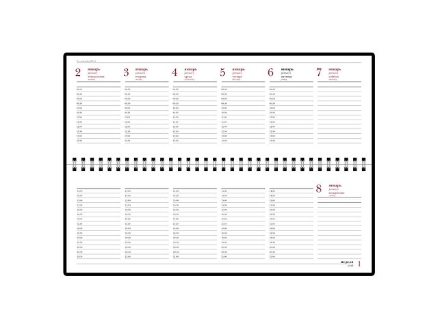 Планинг датированный «Velvet» на 2021 год