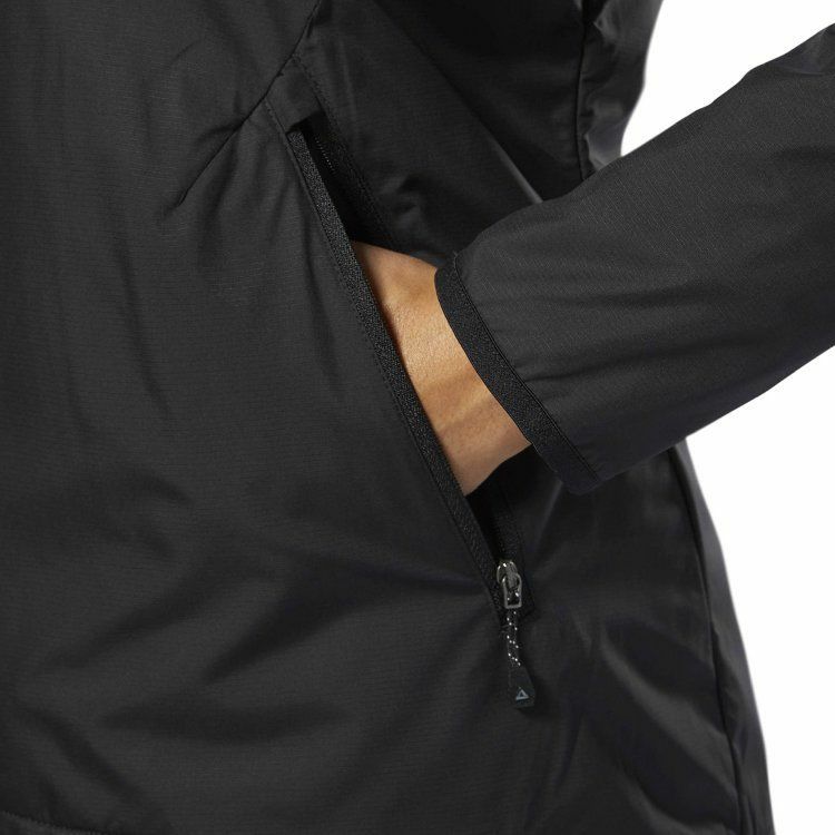 Куртка женская Outdoor с флисовой подкладкой, черная