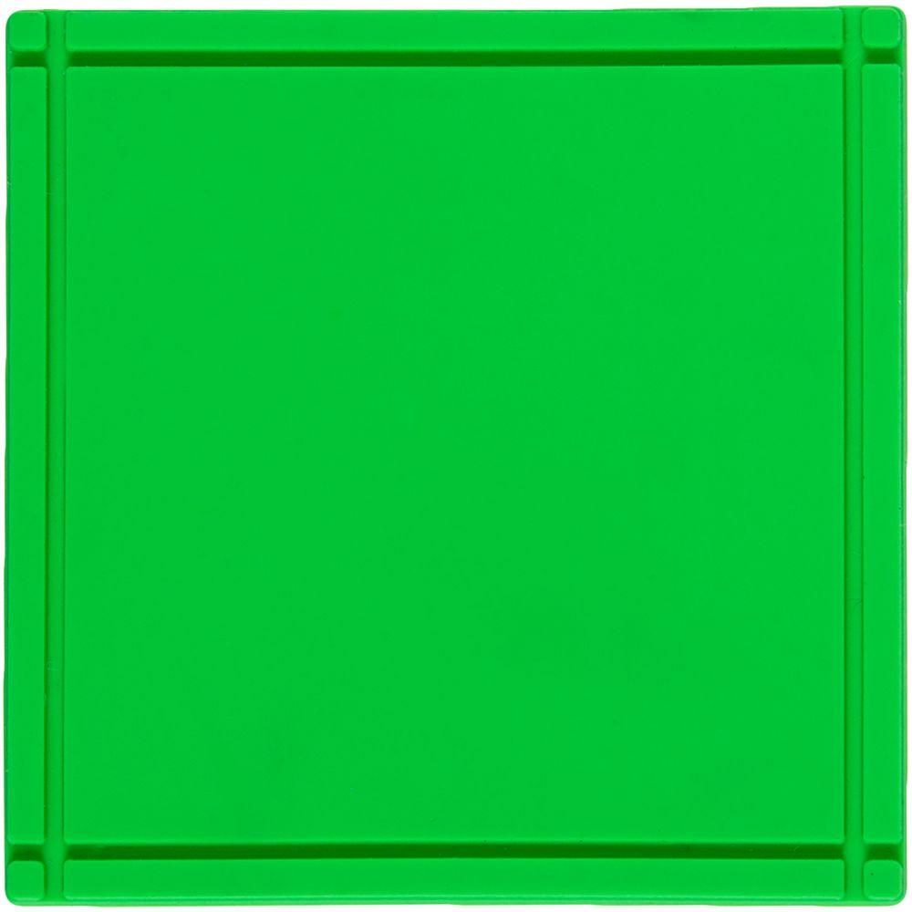 Лейбл из ПВХ Dzeta, L, зеленый неон
