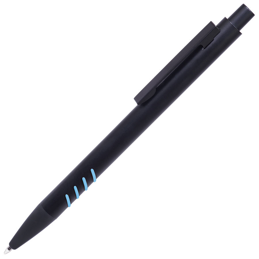 Набор подарочный DESKTOP: кружка, ежедневник, ручка,  стружка, коробка, черный/голубой