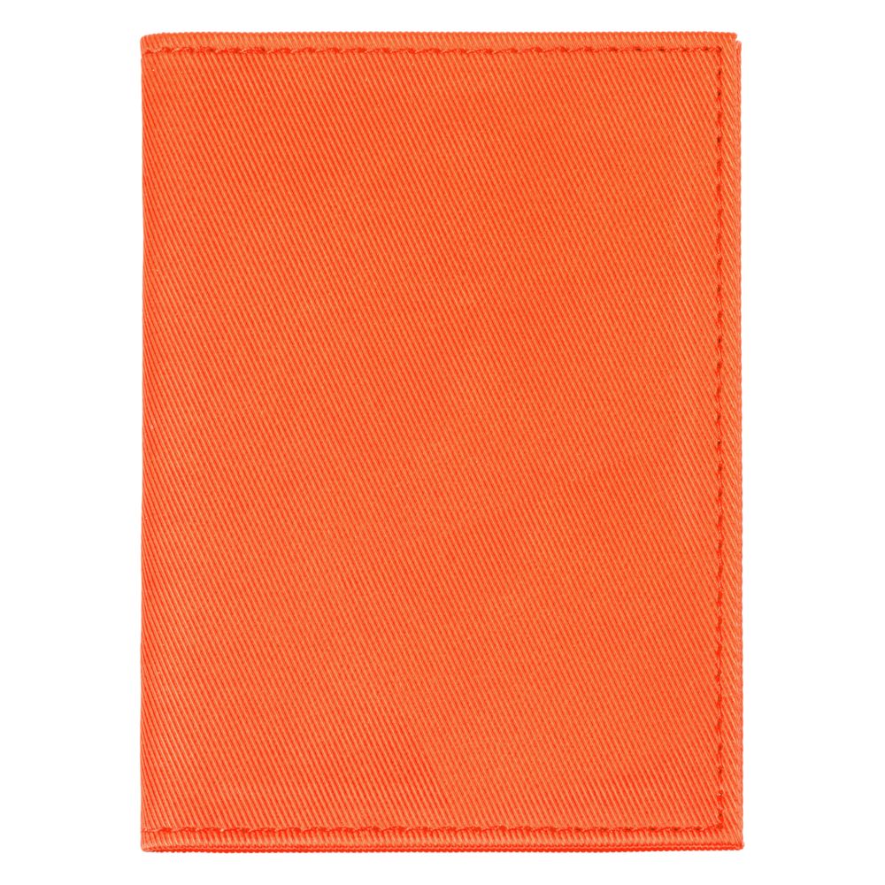 Обложка для автодокументов Twill, оранжевая
