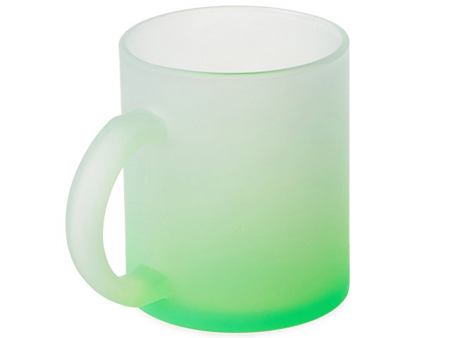 Стеклянная матовая кружка с градиентом для сублимации «Омбре»