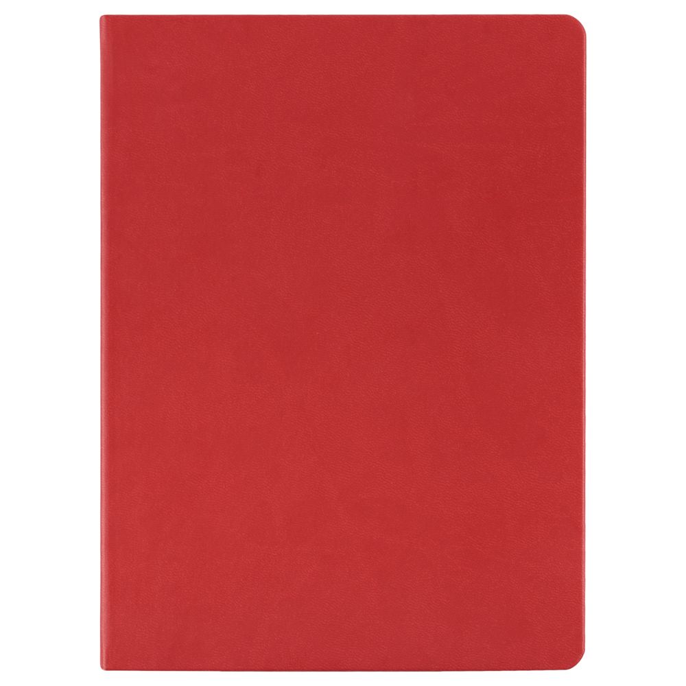 Блокнот Scope, в линейку, красный, с белой бумагой
