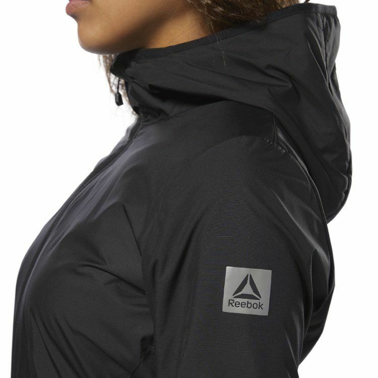 Куртка женская Outdoor с флисовой подкладкой, черная