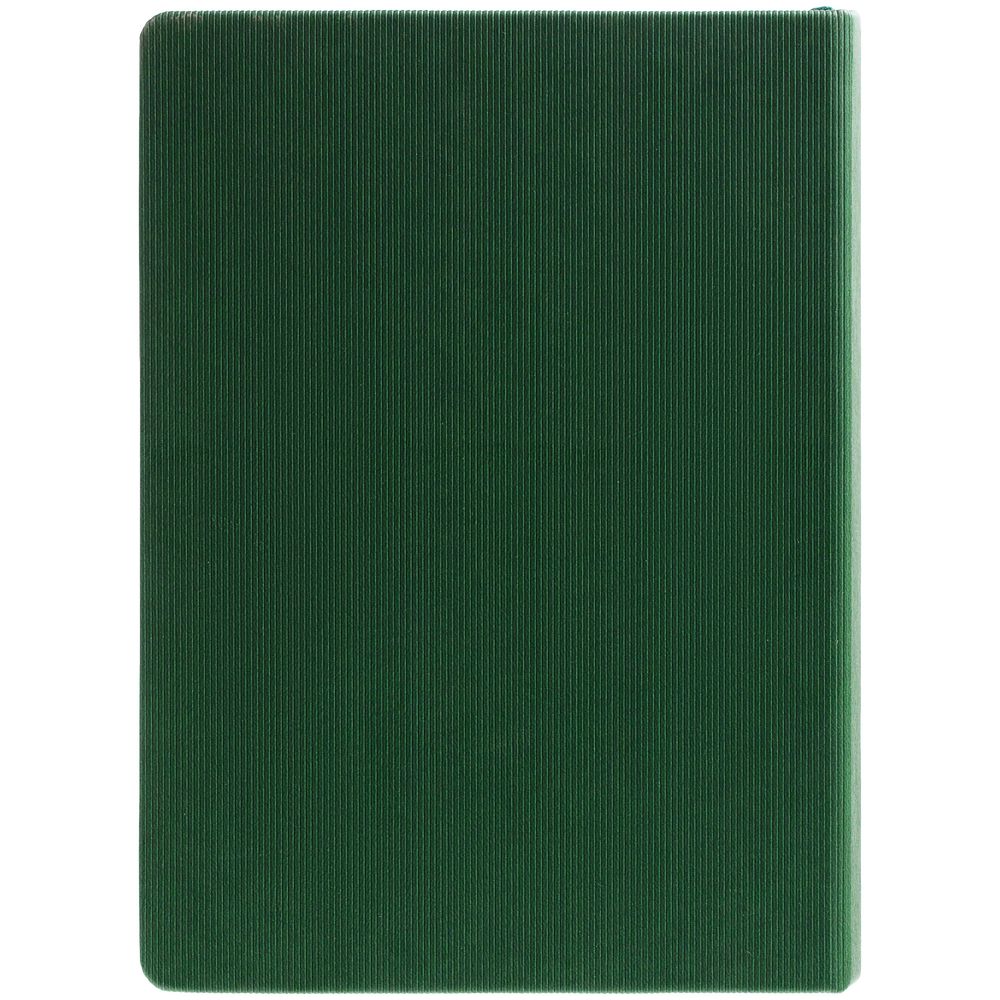 Ежедневник Grid, недатированный, зеленый