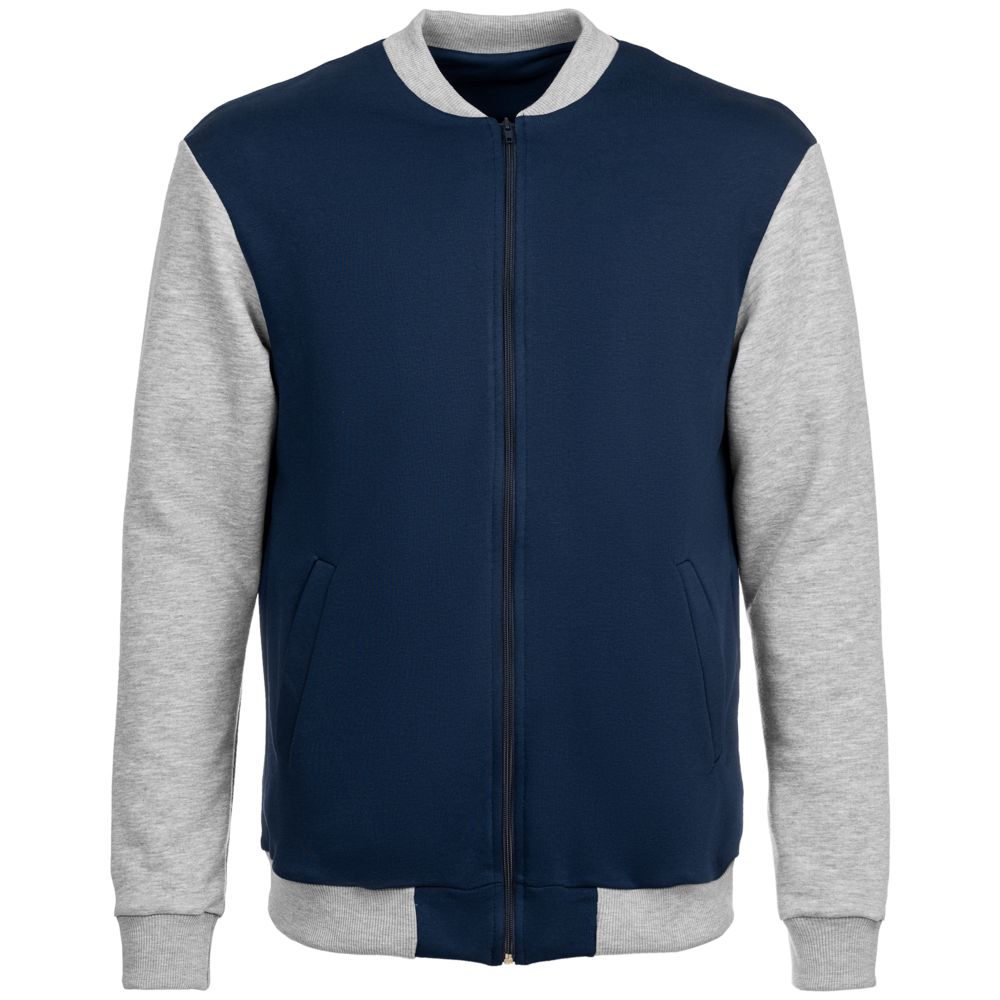 Бомбер College, темно-синий